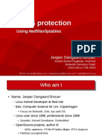 Iptables DDoS Protection Using Netfilter/iptables