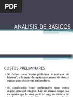 Análisis de Básicos