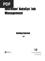 Autosys Job Management - Getting Started