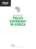 Policing in Africa An Audit