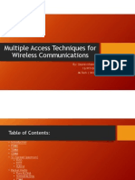 Multiple Access-FDMA, CDMA, TDMA, SDMA, DSSS, FHSS, ALOHA, PACKET RADIO...