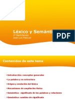 Lexico y Semántica