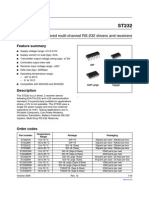 5V Powered Multi-Channel RS-232 Drivers and Receivers: Feature Summary