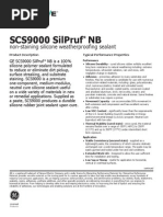 Data Sheet SCS9000 SilPruf P