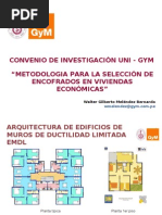 Metodologia para La Seleccion de Encofrados en Viviendas Economicas