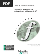 Concept. Grales. Instalaciones MT SCHNEIDER ELECTRIC