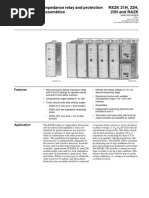 1mrk509006-Ben en Impedance Relay and Protection Assemblies RXZK 21h-23h Razk