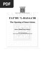 Fath Al Bassair - The Opening of Innervisions