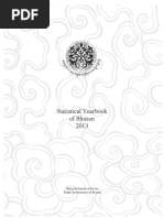 Statistical Year Book of Bhutan 2013