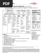 Stir Fry Template