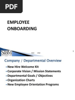 HRM Section 5 Employee Onboarding