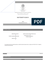 Matematicas IV