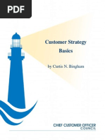 Customer Strategy Basics: by Curtis N. Bingham