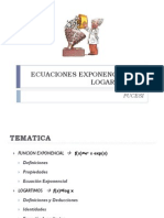 Ecuaciones Exponenciales y Logaritmicas PDF