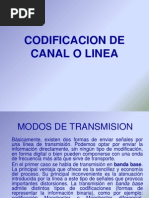 Codificacion de Linea y de Canal