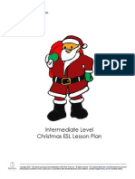 Intermediate Level Christmas ESL Lesson Plan