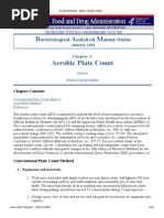 FDA - CFSAN BAM - Aerobic Plate Count PDF