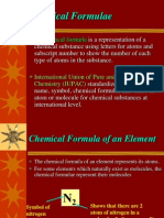 3E Chemical Formulae