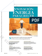 Innovación, Energia para Crecer (Master en Gestión de La Innovación Empresarial - Nov.2012)