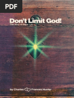 Don't Limit God 