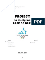 Proiect Baze de Date