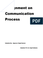 Assignment On Communication Process