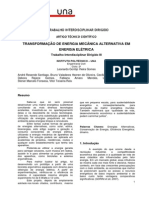 Transformação de Energia Mecânica Alternativa em Energia Elétrica - 11-2010