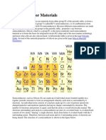 Semiconductor Materials: Periodic Silicon Material Parameters