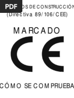 Comprobacion Marcado CE Productos Construccion