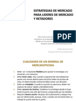 Estrategia de Mercado para Lideres de Mercado