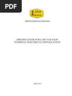 JKR Specification For Low Voltage