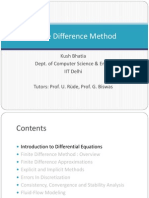 Finite Difference Methods