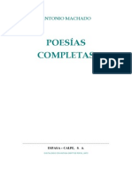 Antonio Machado - Poesias Completas PDF