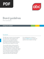 Brand Guidelines: For Members