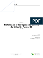 Instalacao e Configuracao Do Mikrotik