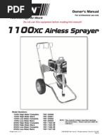 1100 XC Airless Sprayer