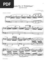 Beethoven LV Sonata n8 Pathetique Op13 2nd Movement