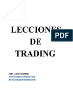 Lecciones de Trading Con Carlos Partida