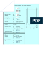 Tank Volume Calculations Using Pressure Transmitter