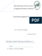 Teoria Electromagnetica 2: Universidad Autónoma de Nuevo León Facultad de Ingeniería Mecánica y Eléctrica