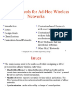 MAC Protocols For Ad-Hoc Wireless Networks