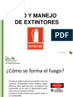 Boletín USO DE EXTINTORES