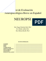 Clase de Neuropsi