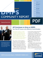 DMPS Community Report - February/March 2014