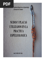 Nudos Espeleología