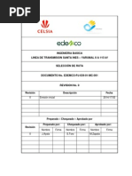 EDEMCO-PJ-039-01-MC-001-R0 Selección de Ruta