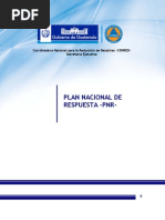 Plan Nacional de Respuesta, CONRED