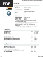 World Data: Zimbabwe: Profile