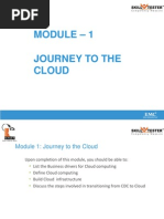 CIS Module 1 - Journey To The Cloud