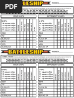 Latin Irregular Verb Battleships